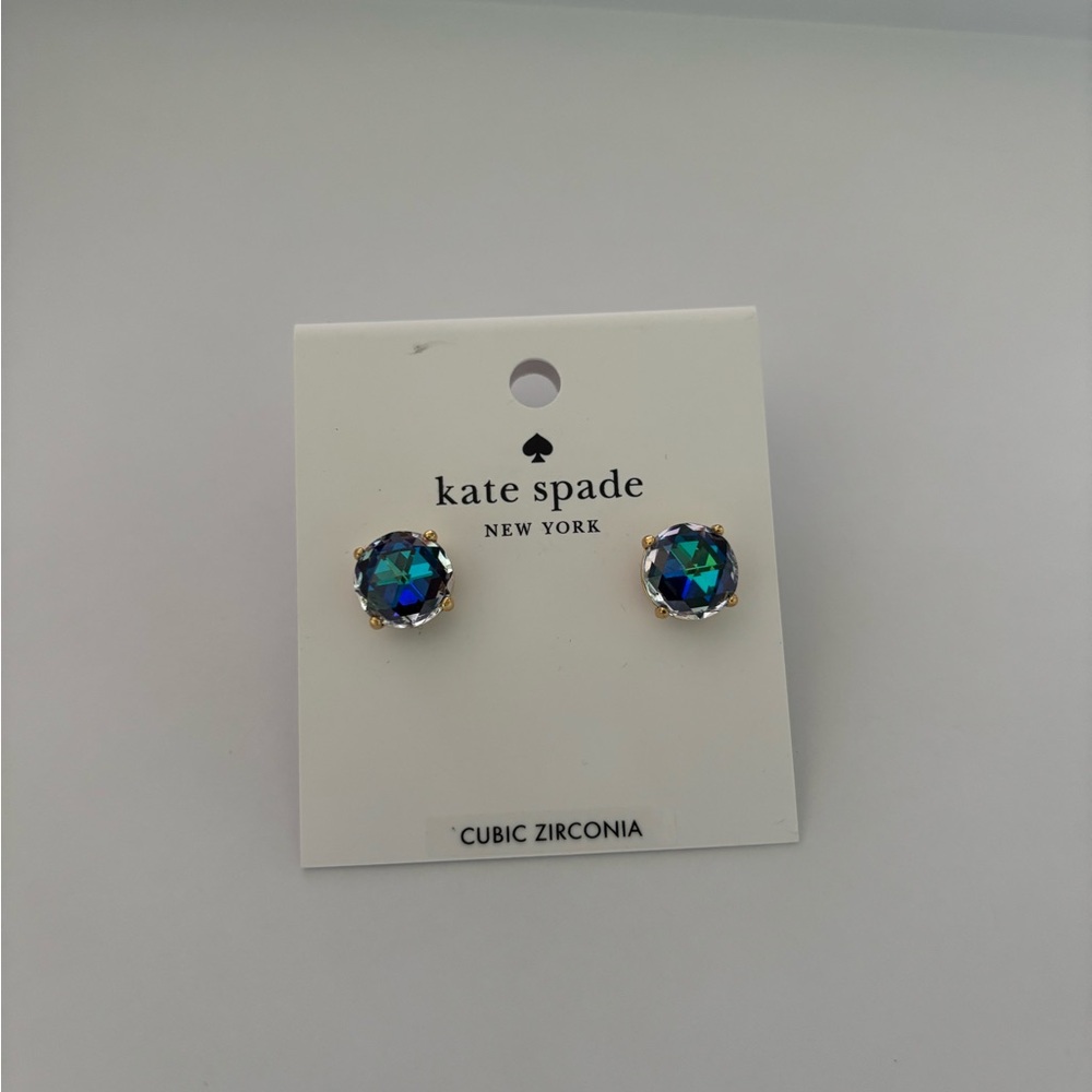 SOLD Kate Spade Iridescent Stud Earrings